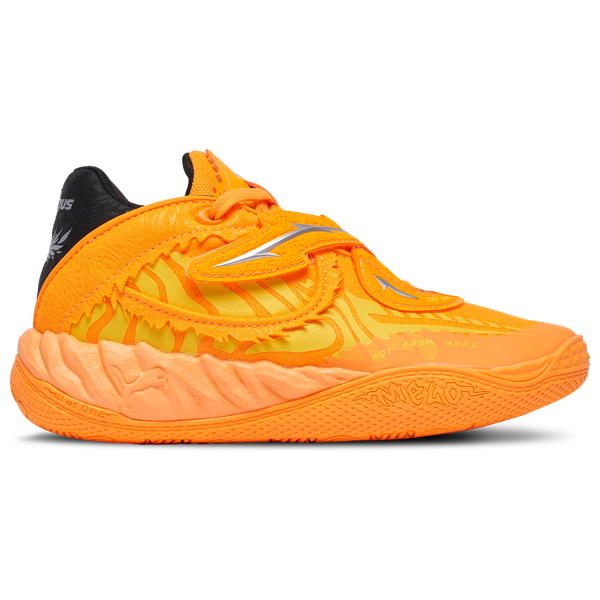 PUMA MB 05 Fast & Furious LA - Boys' Preschool - Black/Lux Lime/Heat Fire