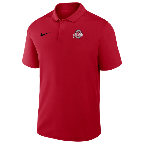 Nike Ohio State Primary Polo - Men's - Red - Image 2