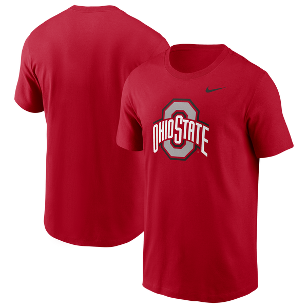 Nike Ohio State Primary Short-Sleeve T-Shirt - Men's - Red