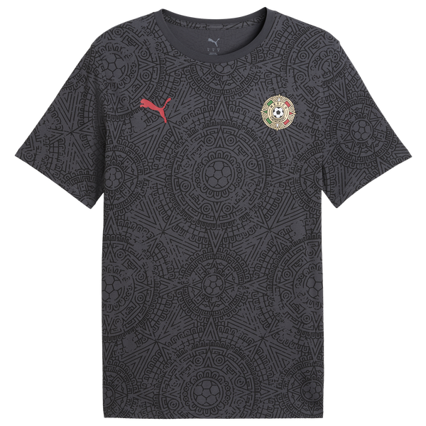 PUMA Fanpack Mexico Graphic Tee - Men's - Black/Red - Image 4