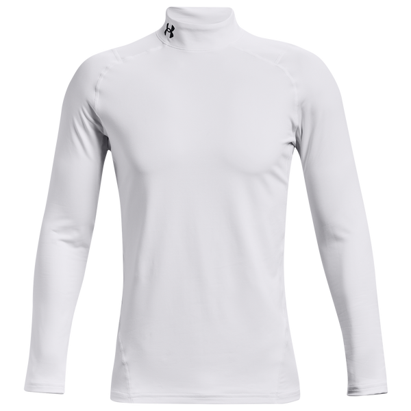 Under Armour CG Armour Fitted Mock - Men's - White/White