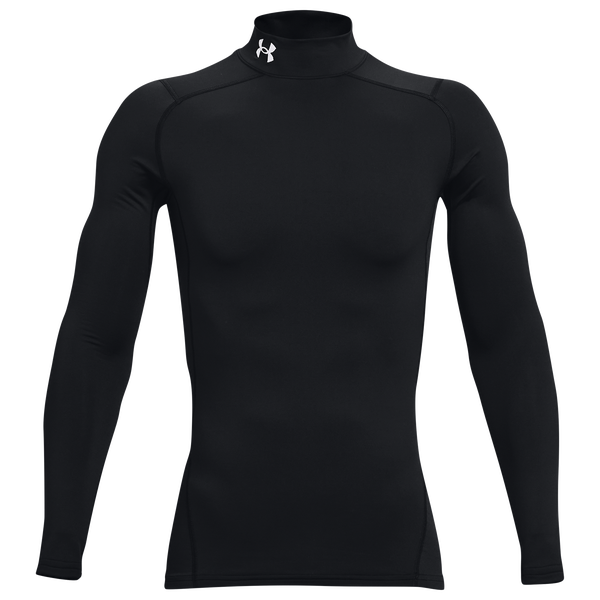Under Armour CG Armour Comp Mock - Men's - Black/White - Image 2