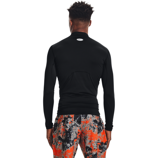 Under Armour CG Armour Comp Mock - Men's - Black/White - Image 5