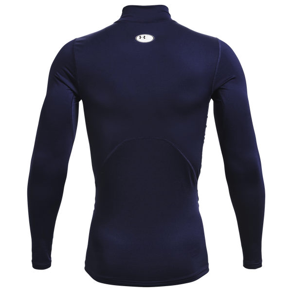 Under Armour CG Armour Comp Mock - Men's - Midnight Navy/White - Image 3