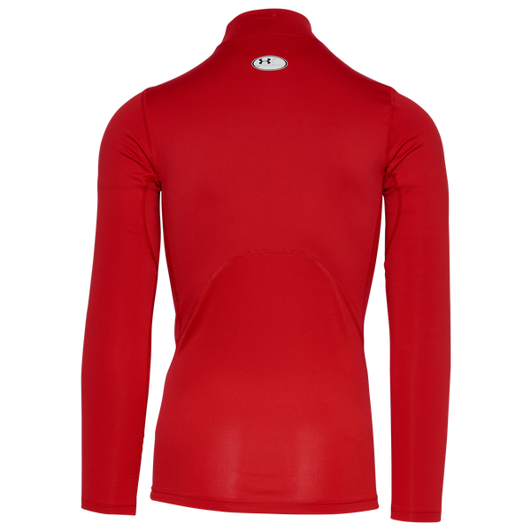 Under Armour CG Armour Comp Mock - Men's - Red/White - Image 3