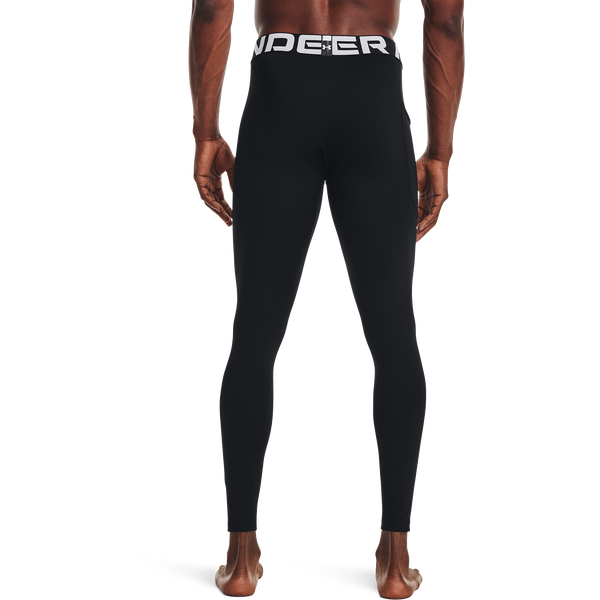 Under Armour CG Armour Compression Tights - Men's - Black/White - Image 5