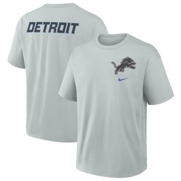 Nike Lions NFL Rival Short Sleeve T-Shirt - Men's - Silver