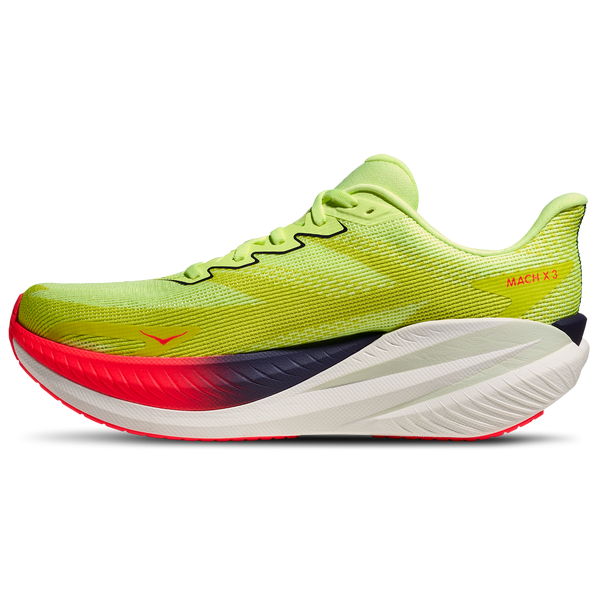 HOKA Mach X 3 - Men's - Squid Ink/White/Neon Yuzu - Image 2