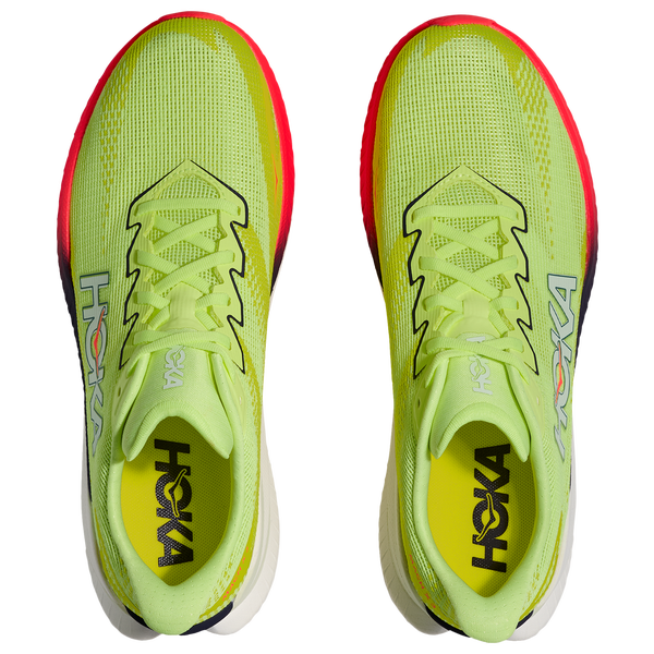 HOKA Mach X 3 - Men's - Squid Ink/White/Neon Yuzu - Image 4