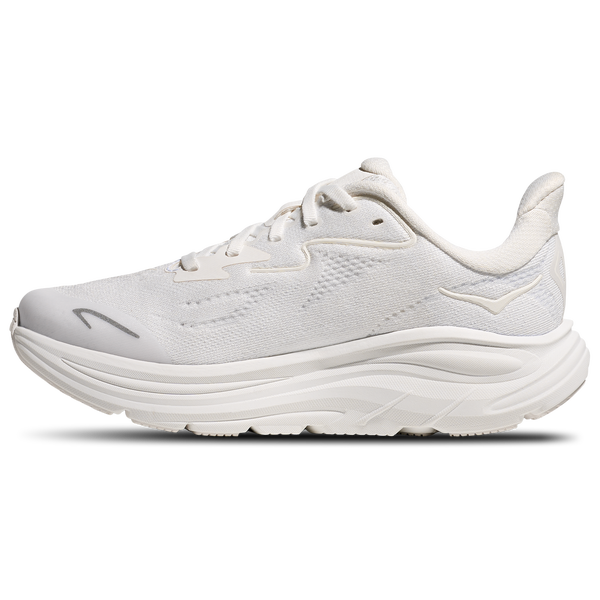 HOKA Clifton 10 - Boys' Grade School - White/White - Image 2