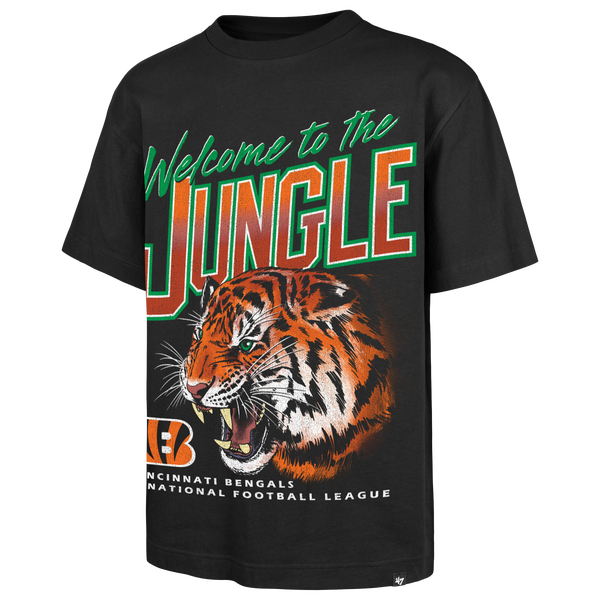 47 Brand NFL Cincinnati Bengals Wild S/S T-Shirt - Men's - Black