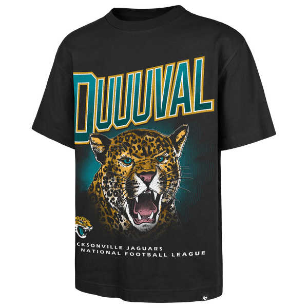 47 Brand NFL Jacks'ville Jaguars Wild S/S T-Shirt - Men's - Black