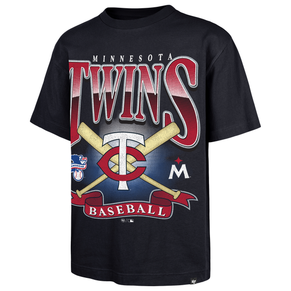 47 Brand MLB Town Foundation Short Sleeve T-Shirt - Men's - Navy