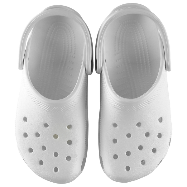 Crocs Classic Clogs - Boys' Grade School - White/White - Image 4