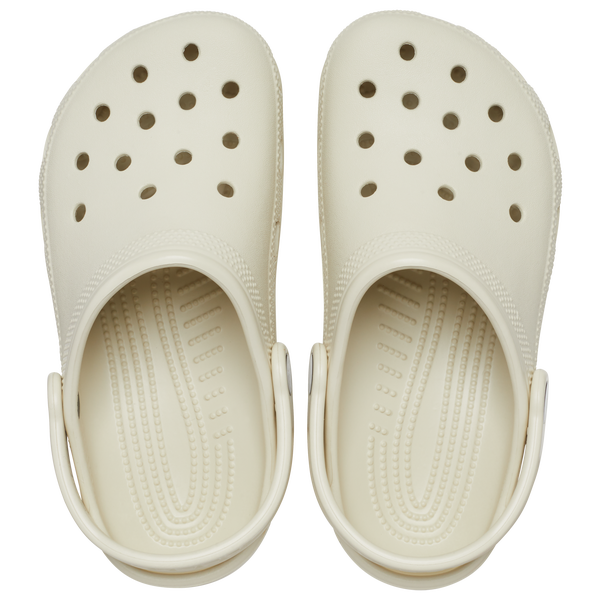 Crocs Classic Clogs - Girls' Preschool - Bone/Bone - Image 4