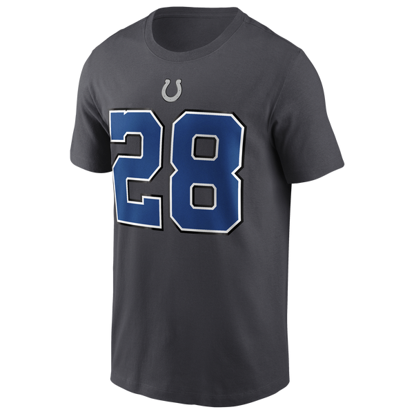 Nike Colts NFL Rival JT28 Short Sleeve T-Shirt - Men's - Grey - Image 2