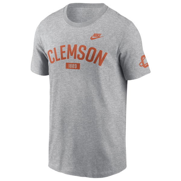 Nike Clemson Arch Short-Sleeve T-Shirt - Men's - Gray - Image 2