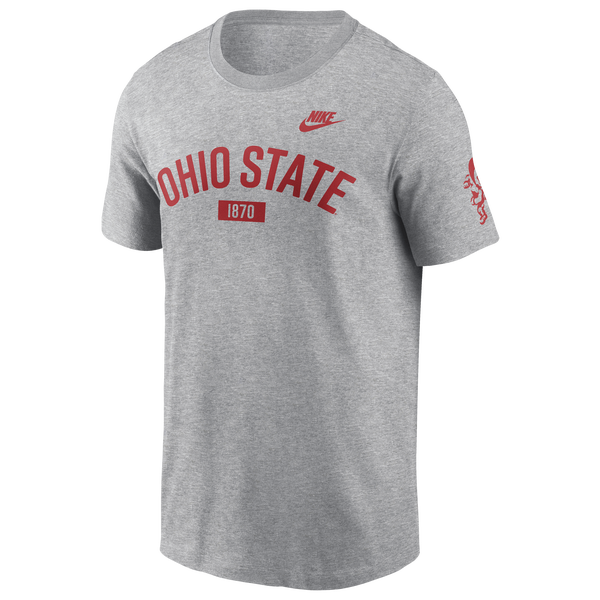 Nike Ohio State Arch Short-Sleeve T-Shirt - Men's - Gray - Image 2