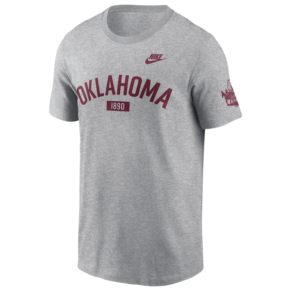 Nike Oklahoma Arch Short-Sleeve T-Shirt - Men's - Gray - Image 2