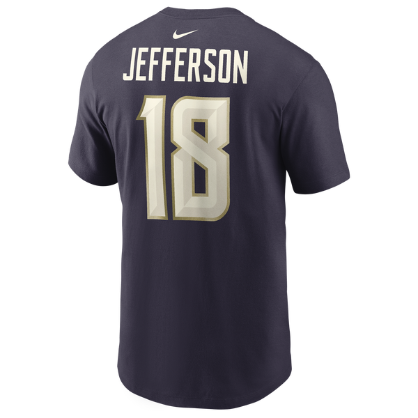 Nike Vikings NFL Rival JJ18 Short Sleeve T-Shirt - Men's - Purple - Image 3