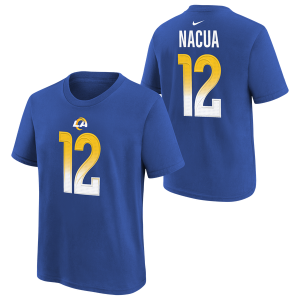 Nike NFL Name & Number Short Sleeve T-Shirt - Boys' Grade School - Blue