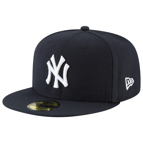 New Era Yankees ACPERF GM 2017 Cap - Men's - White/Navy - Image 2