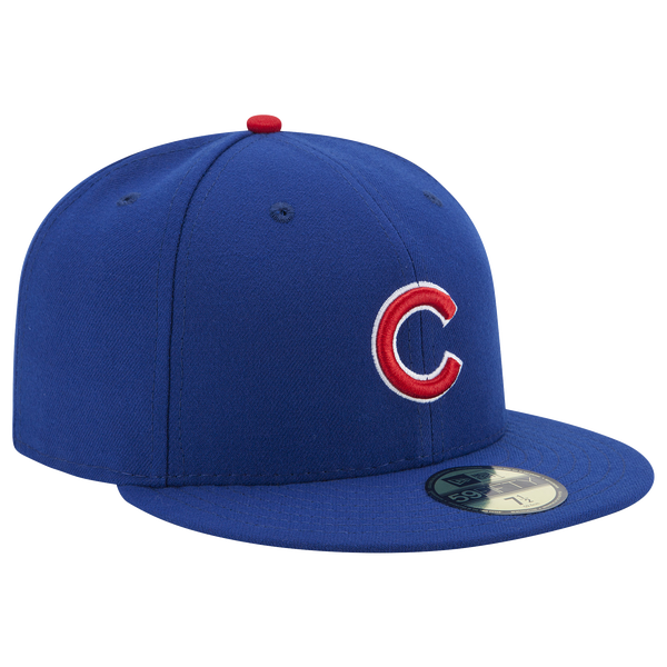 New Era Cubs 59Fifty Authentic Cap - Adult - Royal/Red/White - Image 3