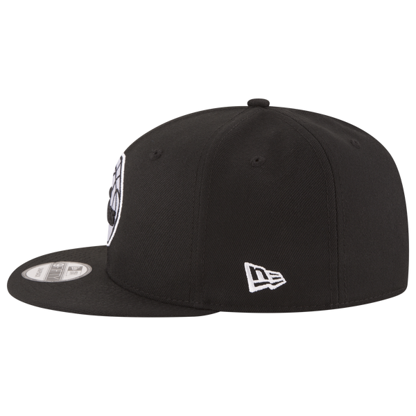 New Era 76ers Bow Snapback - Men's - White/Black - Image 6