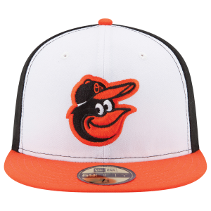 New Era Orioles 59Fifty Authentic Cap - Adult - Black