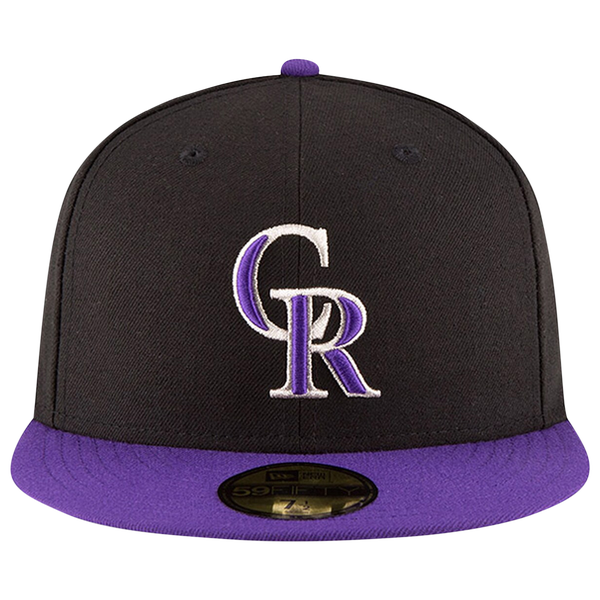 New Era Rockies 59Fifty Authentic Cap - Adult - Black - Image 3