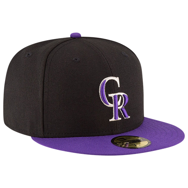 New Era Rockies 59Fifty Authentic Cap - Adult - Black - Image 4