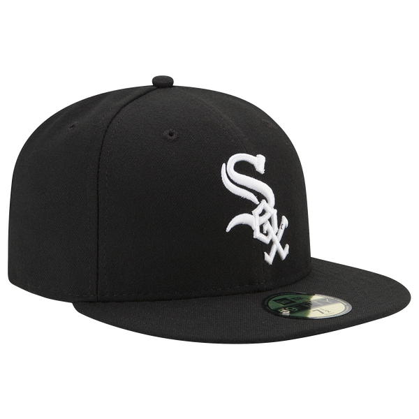 New Era White Sox ACPERF Hat - Men's - Black/White - Image 3