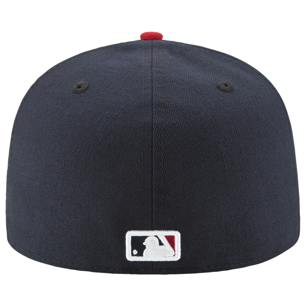 New Era Red Sox 59Fifty Authentic Cap - Adult - Red/Navy - Image 6