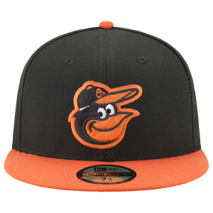 New Era Orioles 59Fifty Authentic Cap - Adult - Multi/Black