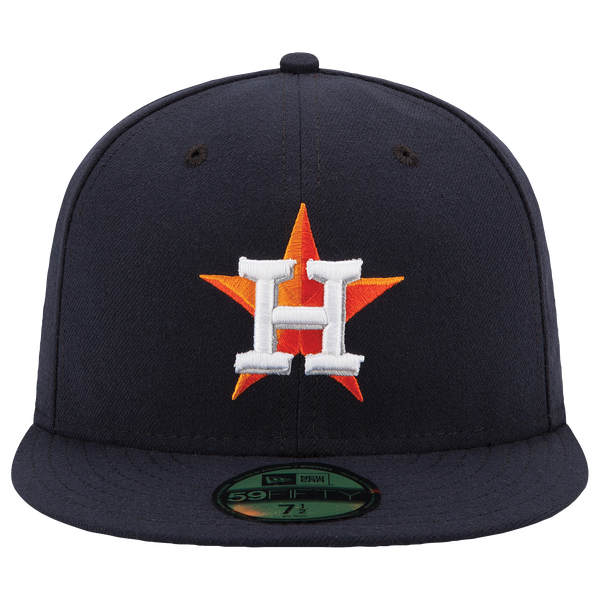 New Era Astros 59Fifty Authentic Cap - Adult - Red/Navy