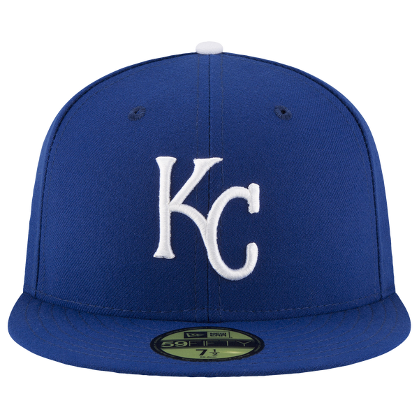 New Era Royals 59Fifty Authentic Cap - Adult - Royal/White