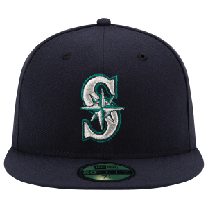 New Era Mariners 59Fifty Authentic Cap - Adult - Green/Navy