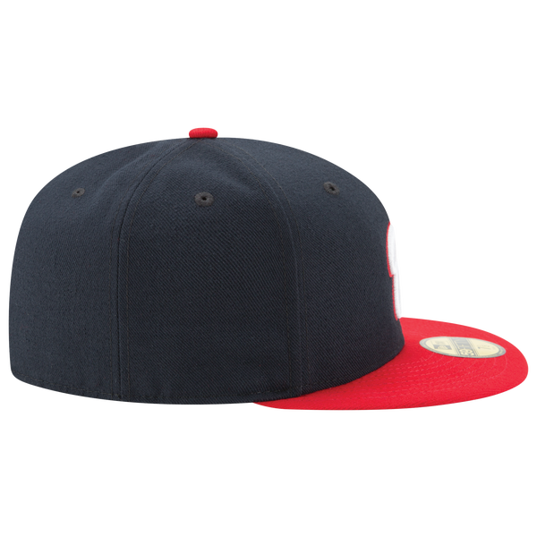 New Era Nationals 59Fifty Authentic Cap - Adult - Navy/Red - Image 5