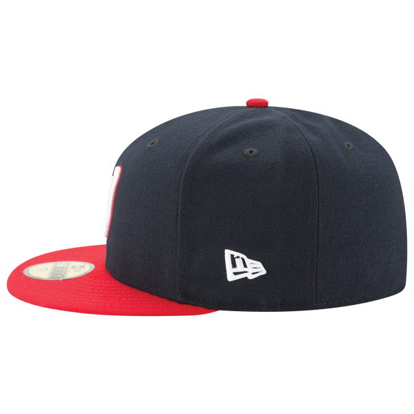 New Era Nationals 59Fifty Authentic Cap - Adult - Navy/Red - Image 6