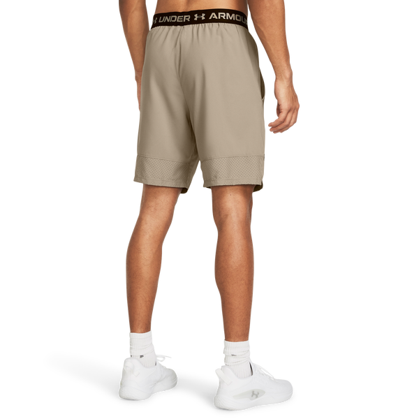 Under Armour Vanish Woven Shorts - Men's - Timberwolf Taupe/Black - Image 2