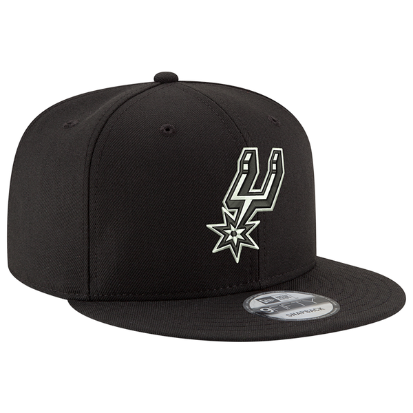 New Era Spurs Bow Snapback - Men's - Black/White - Image 3