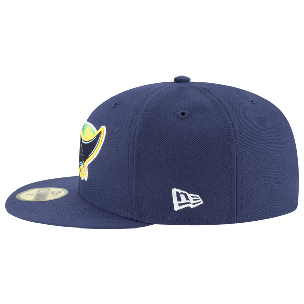 New Era Rays 59Fifty Authentic Cap - Adult - Blue/Multi - Image 6
