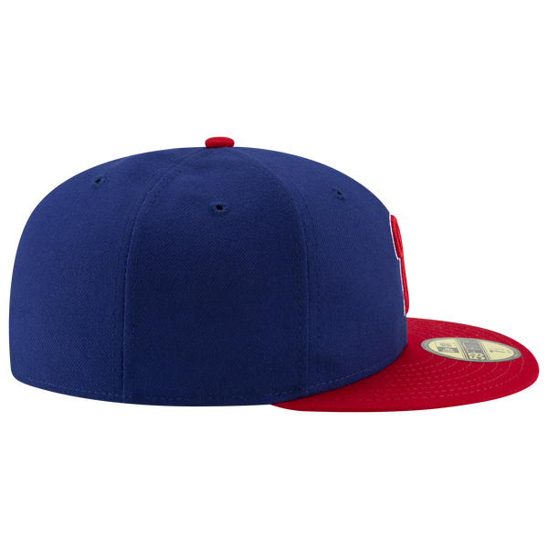 New Era Phillies 59Fifty Authentic Cap - Adult - Red/Royal - Image 5