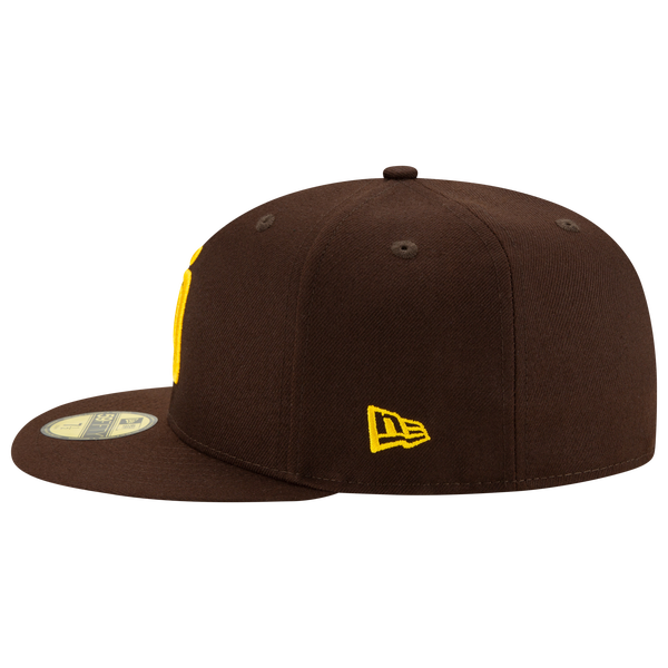 New Era Padres 59Fifty Authentic Cap - Adult - Gold/Brown - Image 6