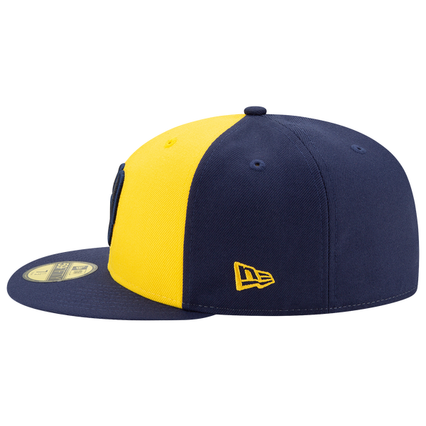 New Era Brewers 59Fifty Authentic Cap - Adult - Royal/Gold - Image 6