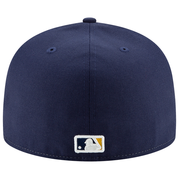 New Era Brewers 59Fifty Authentic Cap - Adult - Royal/Gold - Image 7