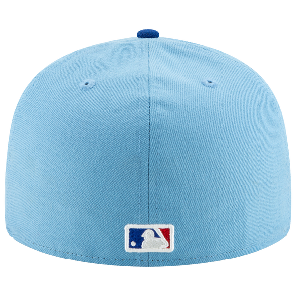 New Era Rangers 59Fifty Authentic Cap - Adult - Baby Blue/Royal/White - Image 7