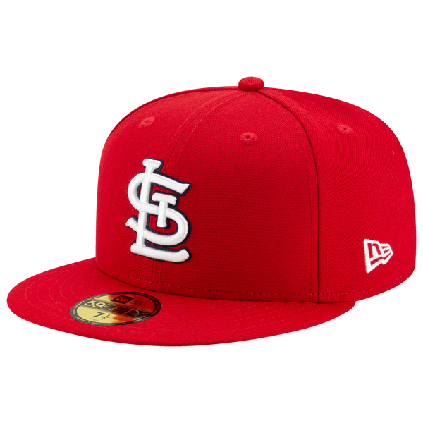 New Era Cardinals 59Fifty Authentic Cap - Adult - Red/White - Image 2