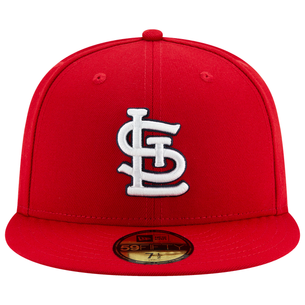 New Era Cardinals 59Fifty Authentic Cap - Adult - Red/White - Image 3