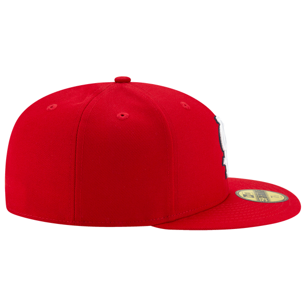 New Era Cardinals 59Fifty Authentic Cap - Adult - Red/White - Image 5